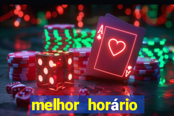 melhor horário para jogar fortune coelho hoje