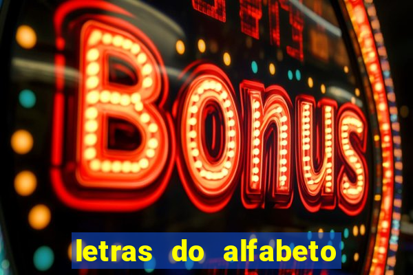 letras do alfabeto personalizadas para imprimir