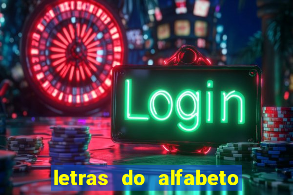 letras do alfabeto personalizadas para imprimir