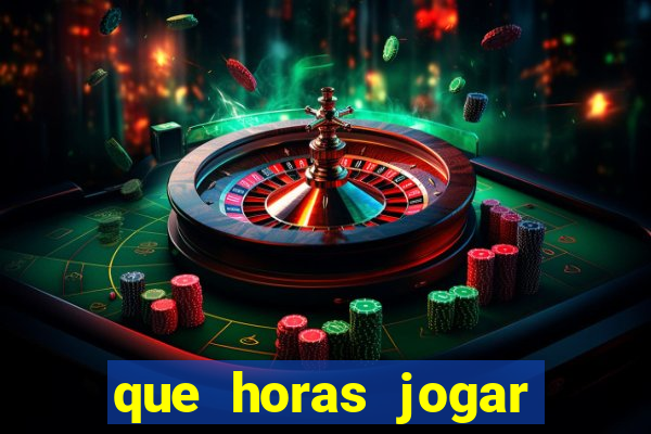 que horas jogar fortune tiger