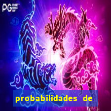 probabilidades de jogos de futebol