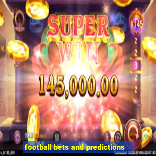 football bets and predictions