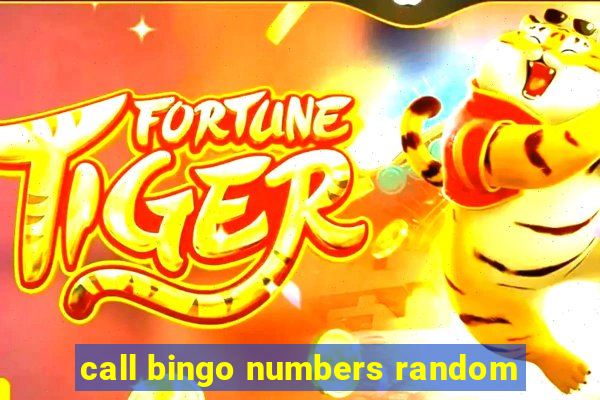 call bingo numbers random