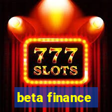 beta finance