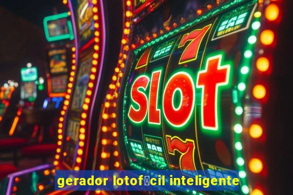 gerador lotof谩cil inteligente