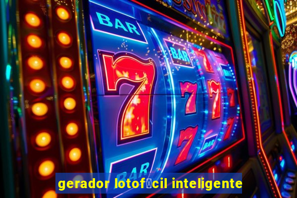 gerador lotof谩cil inteligente