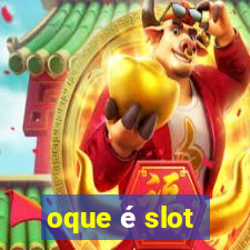 oque é slot