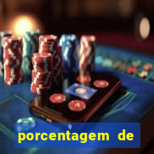 porcentagem de ganhos slots