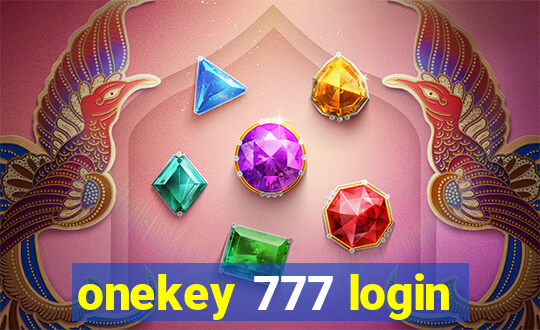 onekey 777 login