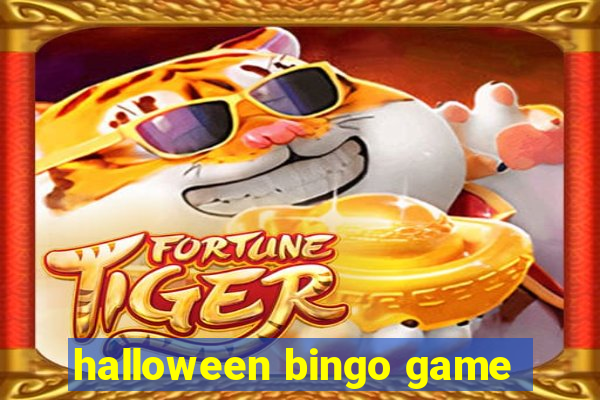 halloween bingo game