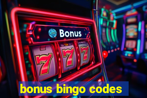 bonus bingo codes