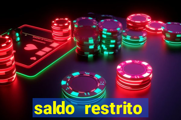 saldo restrito sporting bet