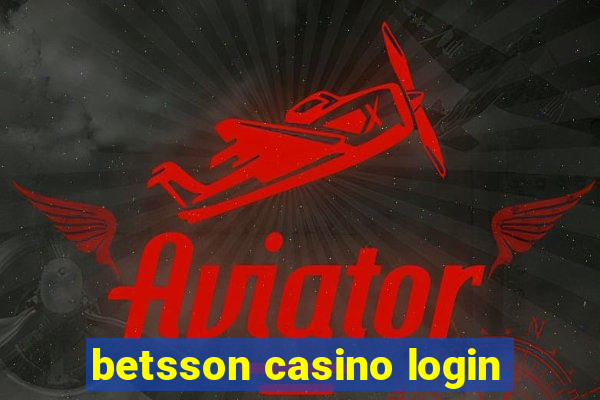 betsson casino login