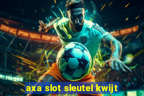 axa slot sleutel kwijt