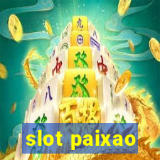 slot paixao