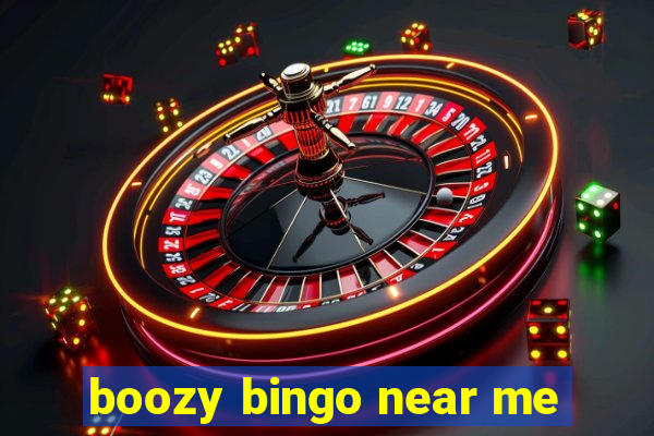 boozy bingo near me