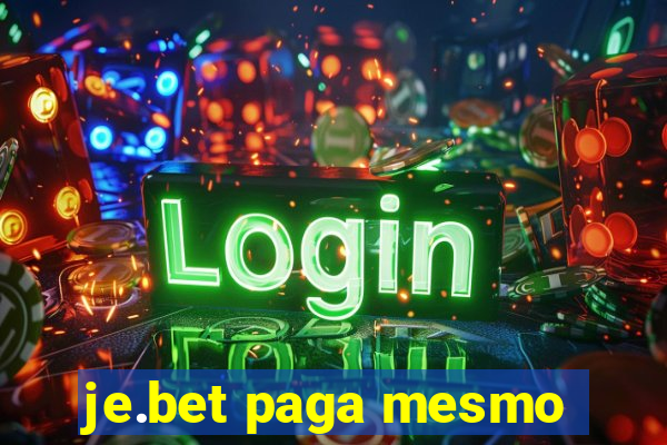 je.bet paga mesmo