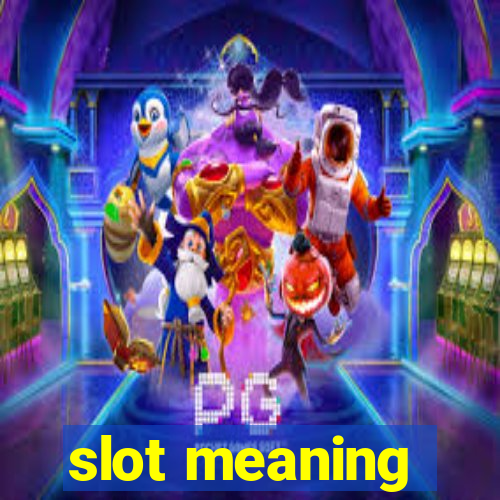 slot meaning