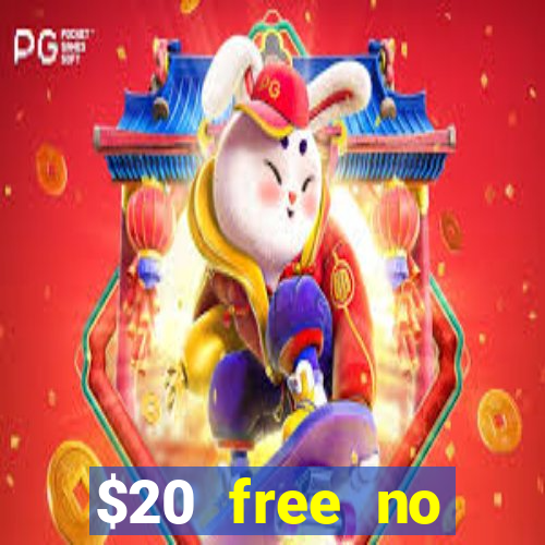 $20 free no deposit casino us