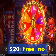 $20 free no deposit casino us