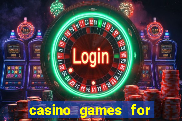 casino games for real money online