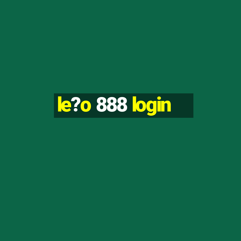 le?o 888 login