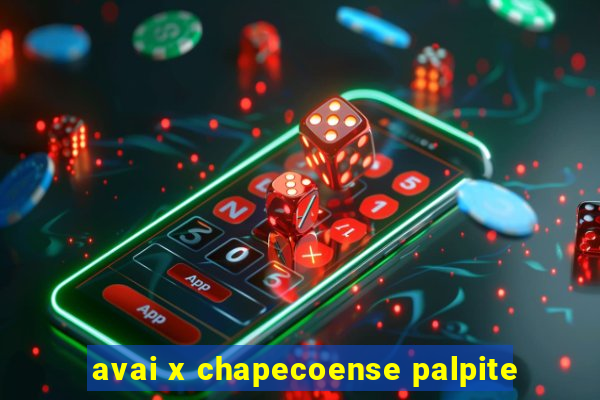 avai x chapecoense palpite