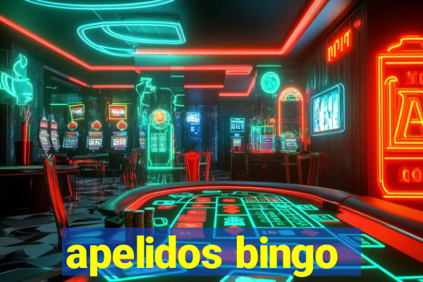 apelidos bingo