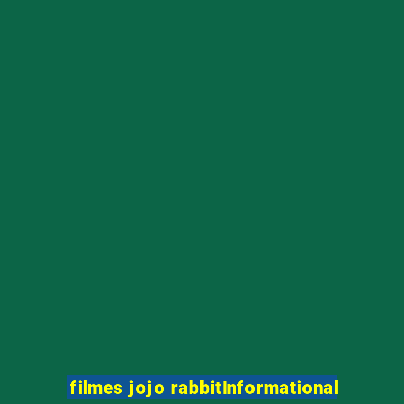 filmes jojo rabbitInformational