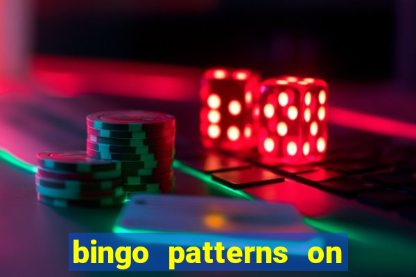 bingo patterns on slot machines