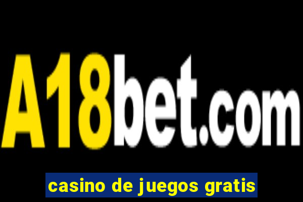 casino de juegos gratis