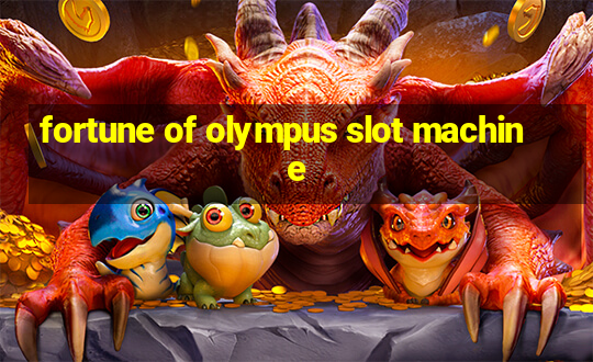 fortune of olympus slot machine