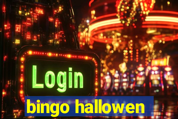 bingo hallowen