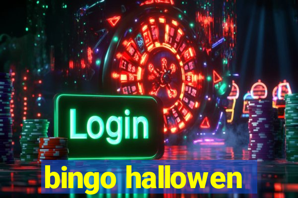 bingo hallowen