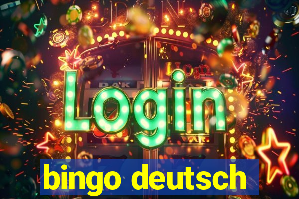 bingo deutsch