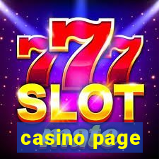 casino page