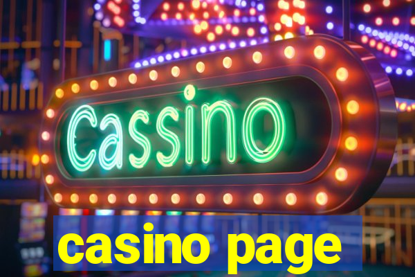 casino page