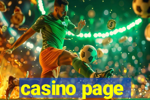 casino page