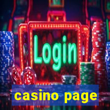 casino page