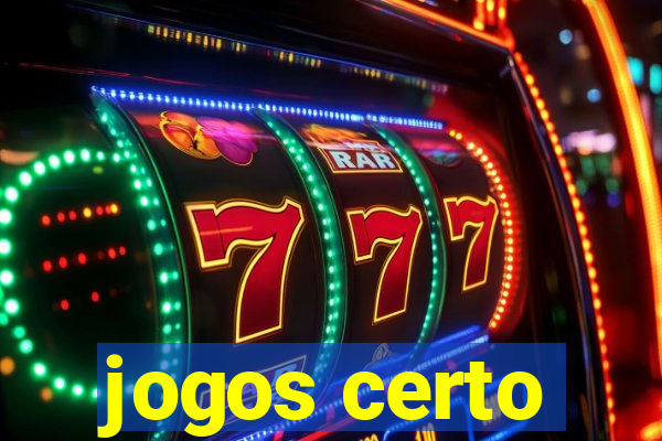 jogos certo