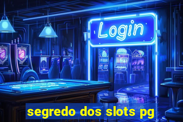 segredo dos slots pg