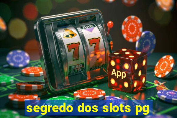 segredo dos slots pg