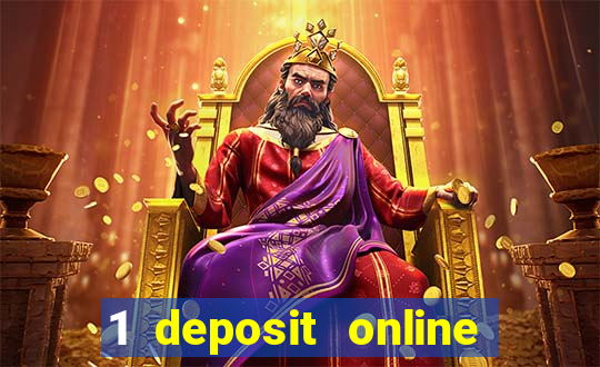 1 deposit online casino nz 2019