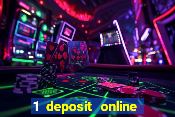 1 deposit online casino nz 2019