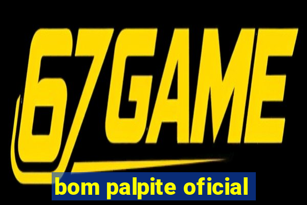 bom palpite oficial