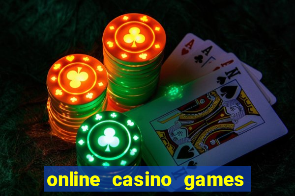 online casino games for real money