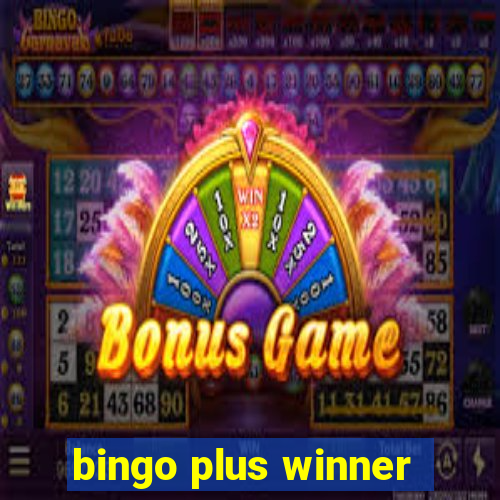 bingo plus winner