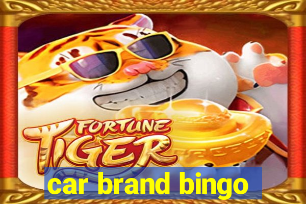 car brand bingo