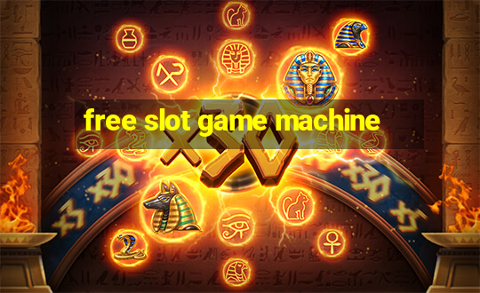 free slot game machine