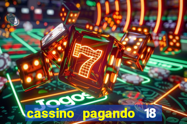 cassino pagando 18 reais no cadastro